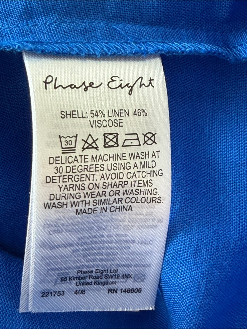 Phase Eight Celila Linen Midi Dress - Picture 11 of 16
